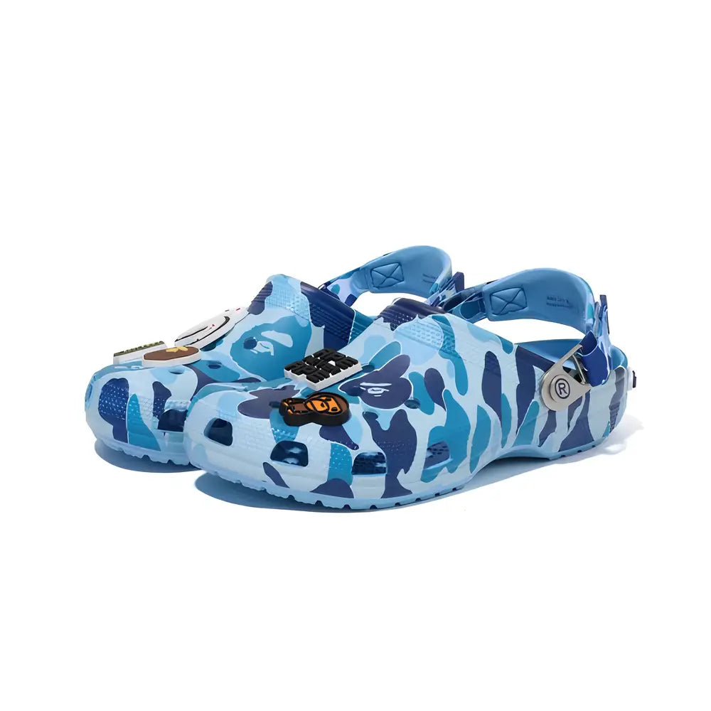 CROCS BAPE BLEU