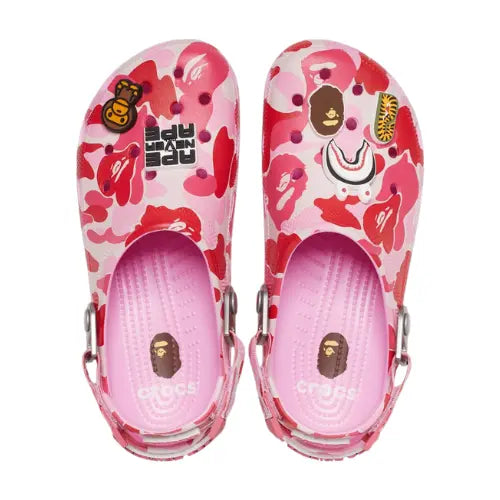 CROCS BAPE ROSE