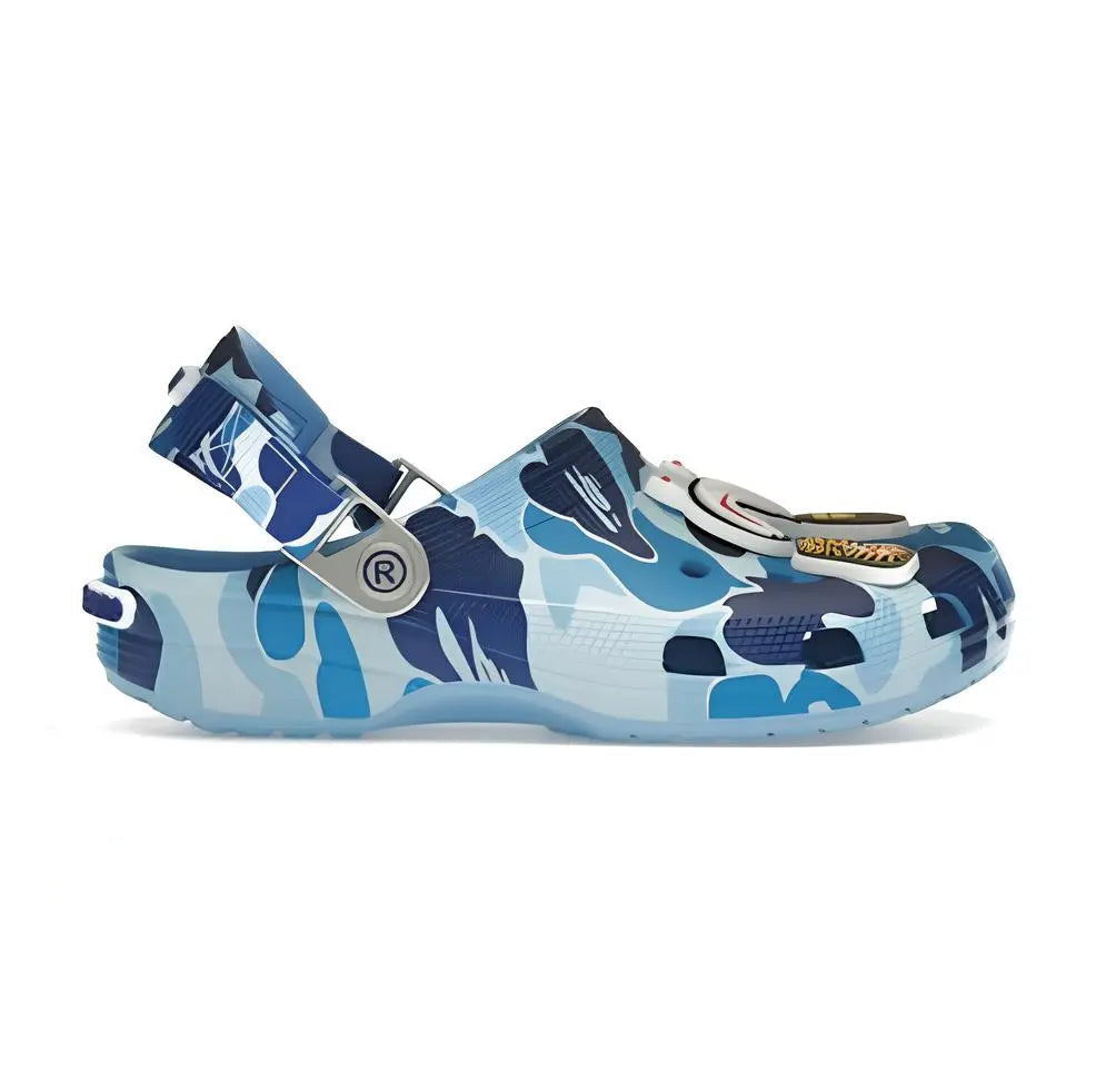 CROCS BAPE BLEU